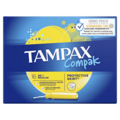 Тампоны Tampax Compak Regular Duo с аппликатором 16 шт *6