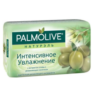 Мыло туалетное Palmolive Интенсивное увлажнение с экстрактом Оливы 90 гр  *1/6/72