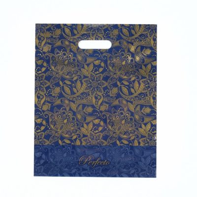 Пакет «Перфекто Узоры», полиэтиленовый с вырубной ручкой, 30×37 см, 90 мкм 7669456