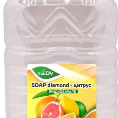 Мыло жидкое SOAP Diamond цитрус эконом ПЭТ 5 л *1/4