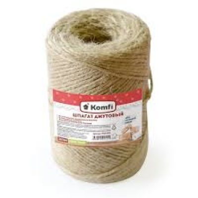 Шпагат джутовый, 50м, 1200 Текс, Komfi/60