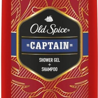 OLD SPICE Гель для душа + шампунь 2в1 Captain 250мл