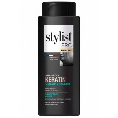 Шампунь STYLIST PRO Кератиновый эффектный объем 280 мл