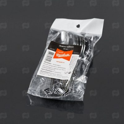 Ложка Sinior Banketto серебро пластик 14см 10шт