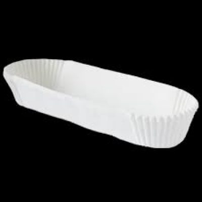 Тарталетка 35*136 27h белый овал *1000/4000