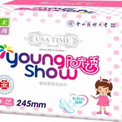 Прокладки гигиенические YS YOUNG SHOW дневные 245мм 10шт *1/24