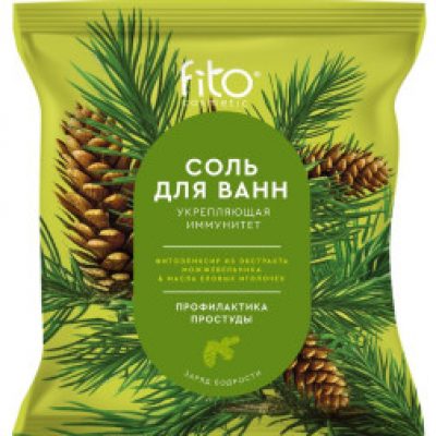 Соль для ванны Фитокосметик Elexirica Укрепляющая иммунитет 500 г