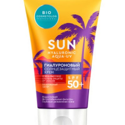 Солнцезащитный крем Bio Cosmetolog Гиалуроновый spf 50+ 150 мл