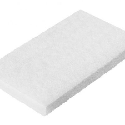 Губка аброзивная TERSO 155х90х20мм белый *72