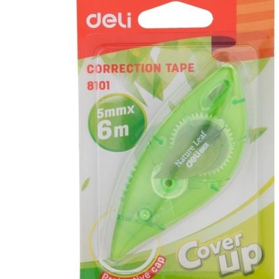 Корректирующая лента 6 м х 5 мм ассорти DELI E8101 *24/432