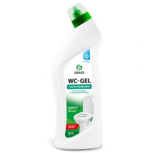 Средство чистящее ГРАСС WC-Gel для сантехники, 1 л *8 Средство чистящее ГРАСС WC-Gel для сантехники, 1 л *8