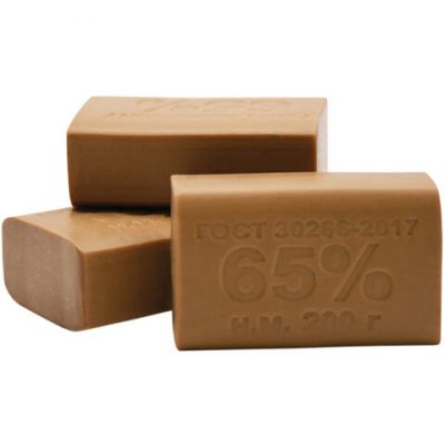 Мыло хозяйственное 65% 200гр без упаковки *1/56