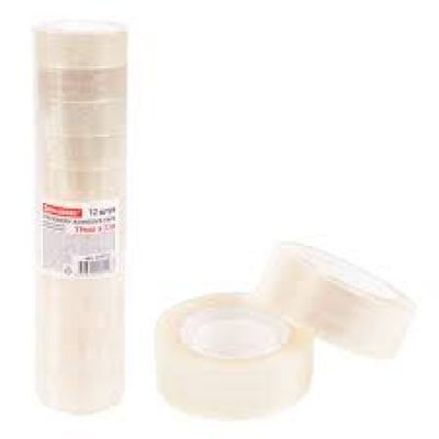 Клейкая лента канцелярская 12 мм х 33 м прозрачнаяde VENTE* 1/12/480