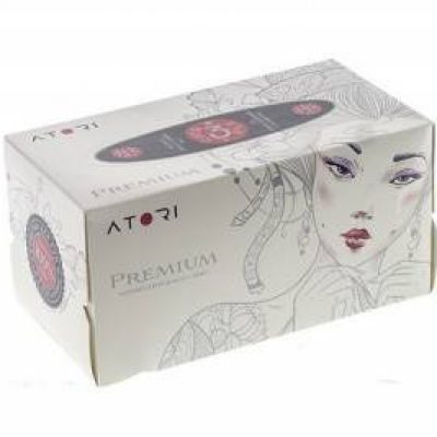 Салфетки трехслойные "ATORI PREMIUM белые", 170 шт.