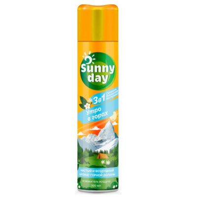 Освежитель воздуха Sunny Day  Тропическая вечеринка 300мл.АРНЕСТ *2/12