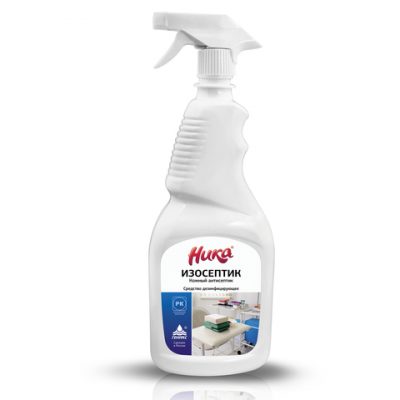 Средство дезинфицирующее кожный антисептик Ника "Изосептик", 750 мл,стригером *15