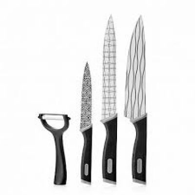 Набор ножей 3шт+овощечистка WALMER Graphic