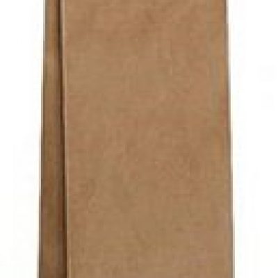 Пакет-сумка крафт 70г/м2 12+8x33 с кручеными ручками *250