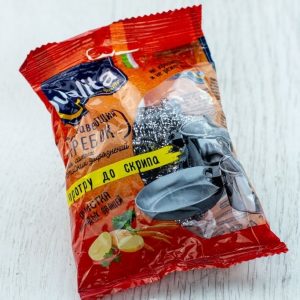 Губка металлическая QUALITA Скребок нержавеющая сталь Губка металлическая QUALITA Скребок нержавеющая сталь