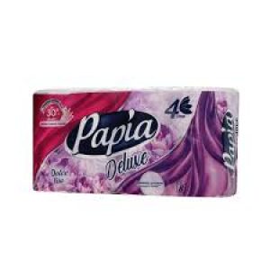 Бумага Туалетная Papia Delux 4х сл 8шт Дольче Вита*7 Бумага Туалетная Papia Delux 4х сл 8шт Дольче Вита*7