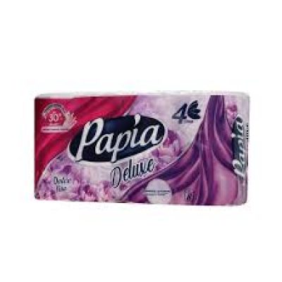 Бумага Туалетная Papia Delux 4х сл 8шт Дольче Вита*7