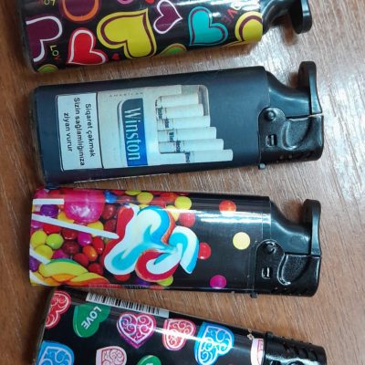 Зажигалка KF-822 Турбо *1/50/1000