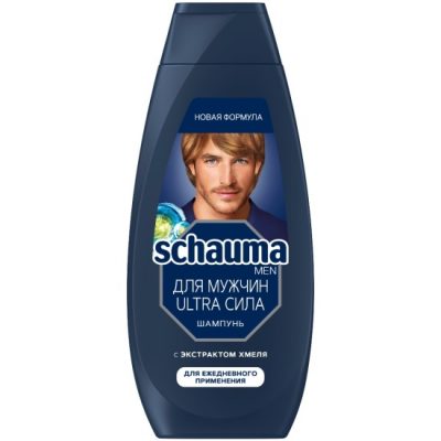 Шампунь для волос ШАУМА SCHAUMA MEN Ultra Сила, 360 мл *10