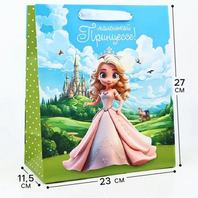 Пакет ламинированный «Принцесса», ML 23×11.5×27 см 10620799