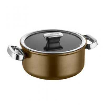 Кастрюля 3л 20см ZANUSSI алюминиевая с керамическим покрытием ZCA31231CF