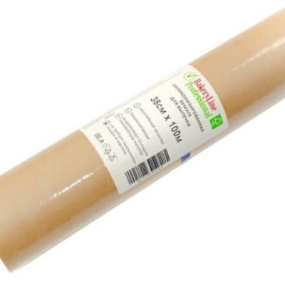 Бумага для выпечки 38см х100м Bakery Line коричневая в пленке *6