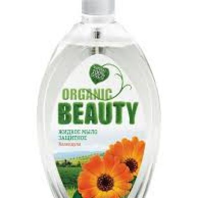 Мыло жидкое Organic Beauty защитное Календула 500мл 1/8