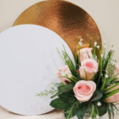 Подложка 3,2 мм D360 золото/жемчуг