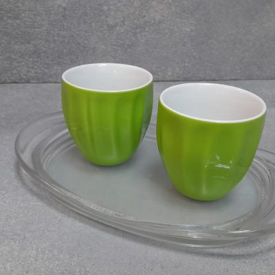 набор из 2х стаканов на подносе