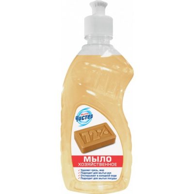 Мыло жидкое МИСТЕР ЧИСТЕР хозяйственное, 450 мл *24