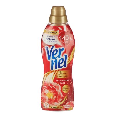 Кондиционер для белья ВЕРНЕЛЬ Aroma Чувственная Роза 870 мл