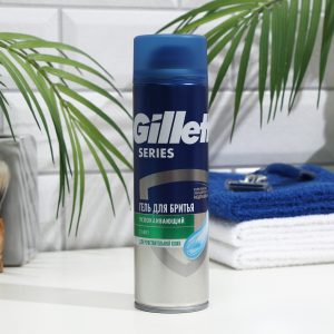 Гель для бритья Gillette Series 200мл Алоэ для чувствительной кожи *6 Гель для бритья Gillette Series 200мл Алоэ для чувствительной кожи *6