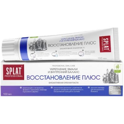 Зубная паста СПЛАТ Professional восстановление плюс 100 мл *25