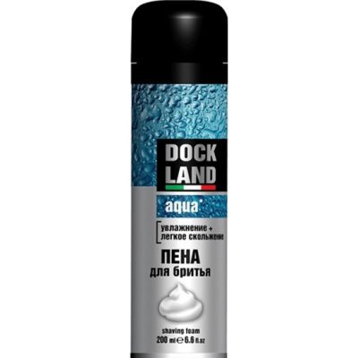 Пена для бритья DOCKLАND Aqua, 200 мл *12