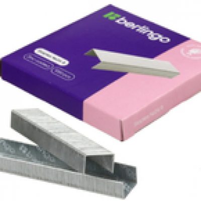 Скобы №24/6 оцинкованные 1000шт 1/20/ Berlingo