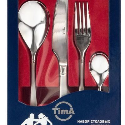 Набор столовых приборов Tima 24 предмета "Самба" нерж сталь 09041/ss