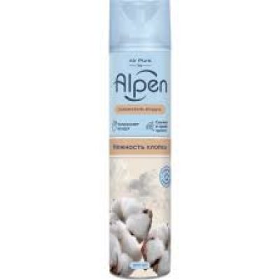 Освежитель воздуха Alpen Нежность Хлопка, 300 мл *12
