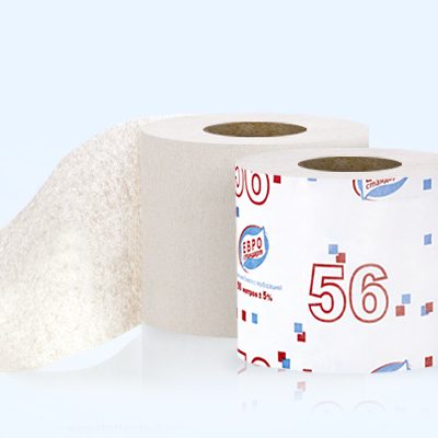 Бумага туалетная Евро Стандарт 56м *48
