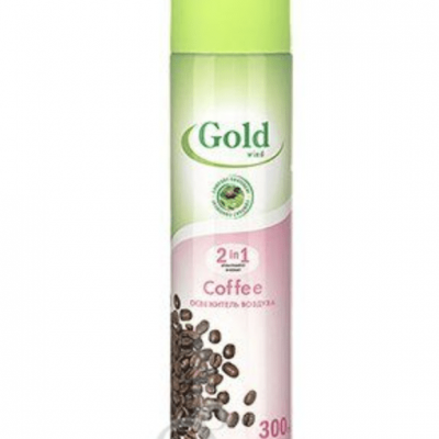 Освежитель воздуха Gold Wind Кофе 300 мл *12