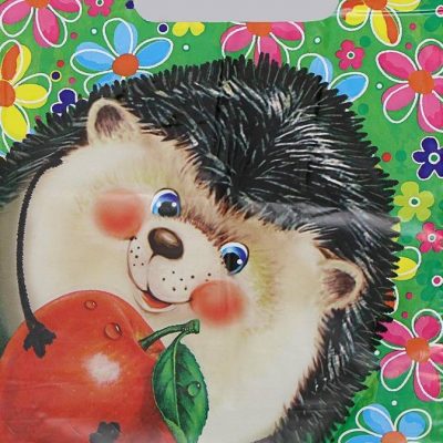 Пакет "Ёжик", полиэтиленовый с вырубной ручкой, 20х30 см, 30 мкм 5860319